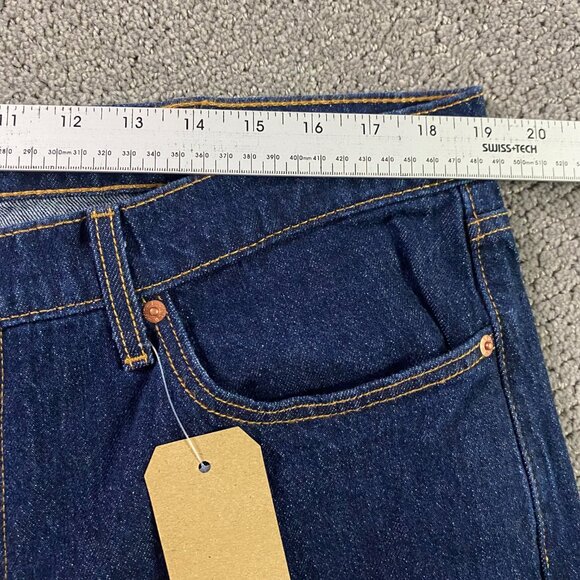 NWT Levi's 514 Straight Leg Jeans Men's 38 x 32 Regular Fit Blue Stretch - Picture 12 of 16